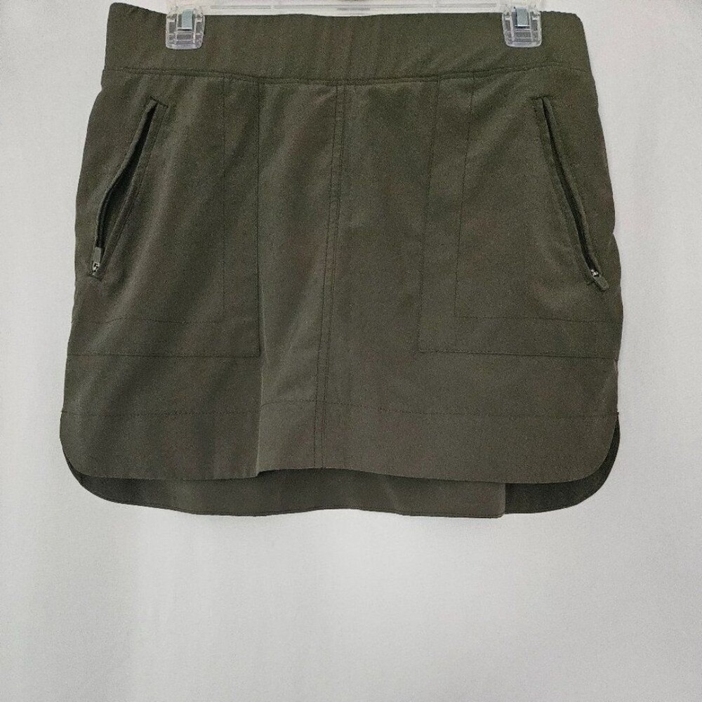 Kyodan Skort Women's Sz S Hunter Green Lightweight Wicking Pockets Skirt